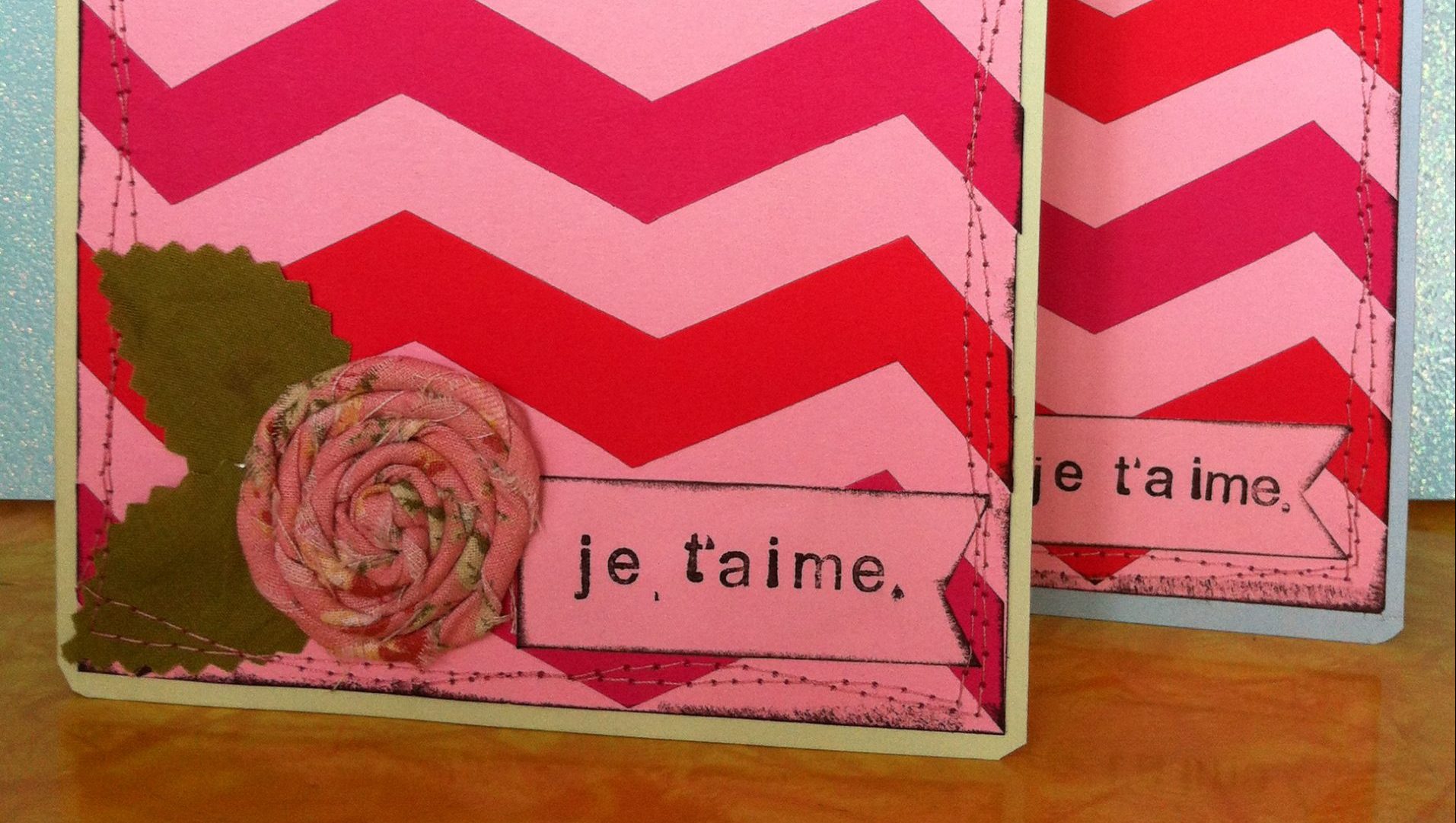 DIY Chevron cards IMG_0747