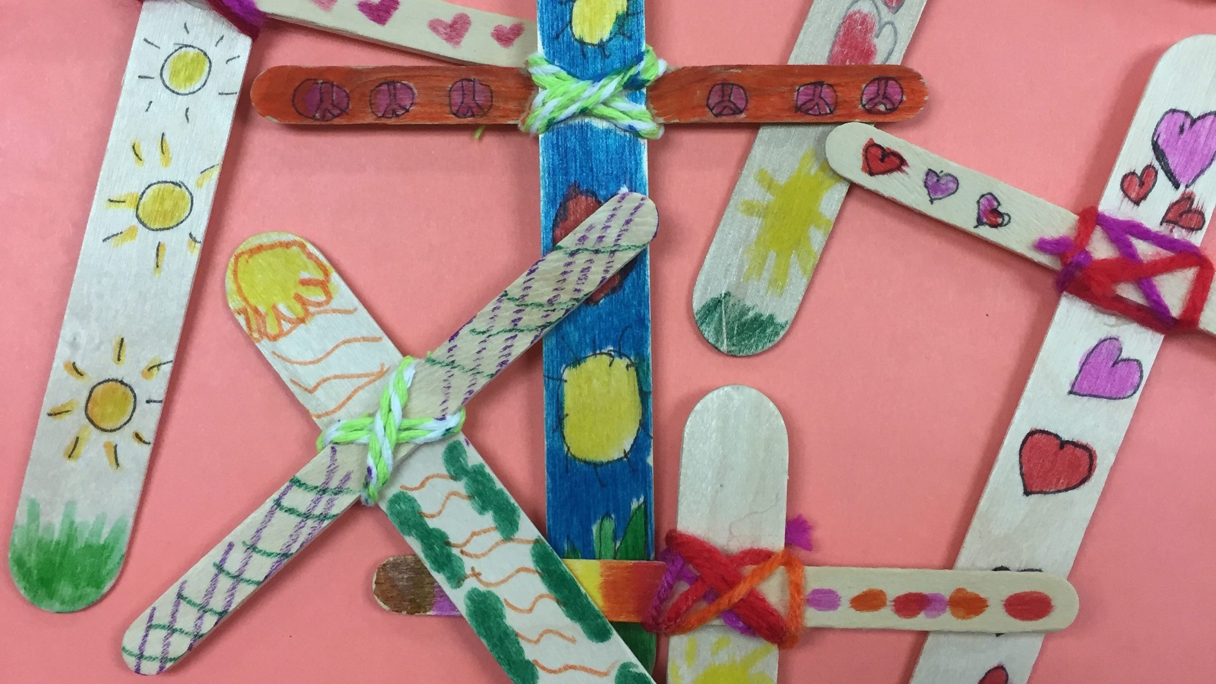 Easy Easter Popsicle Stick Cross IMG_8316