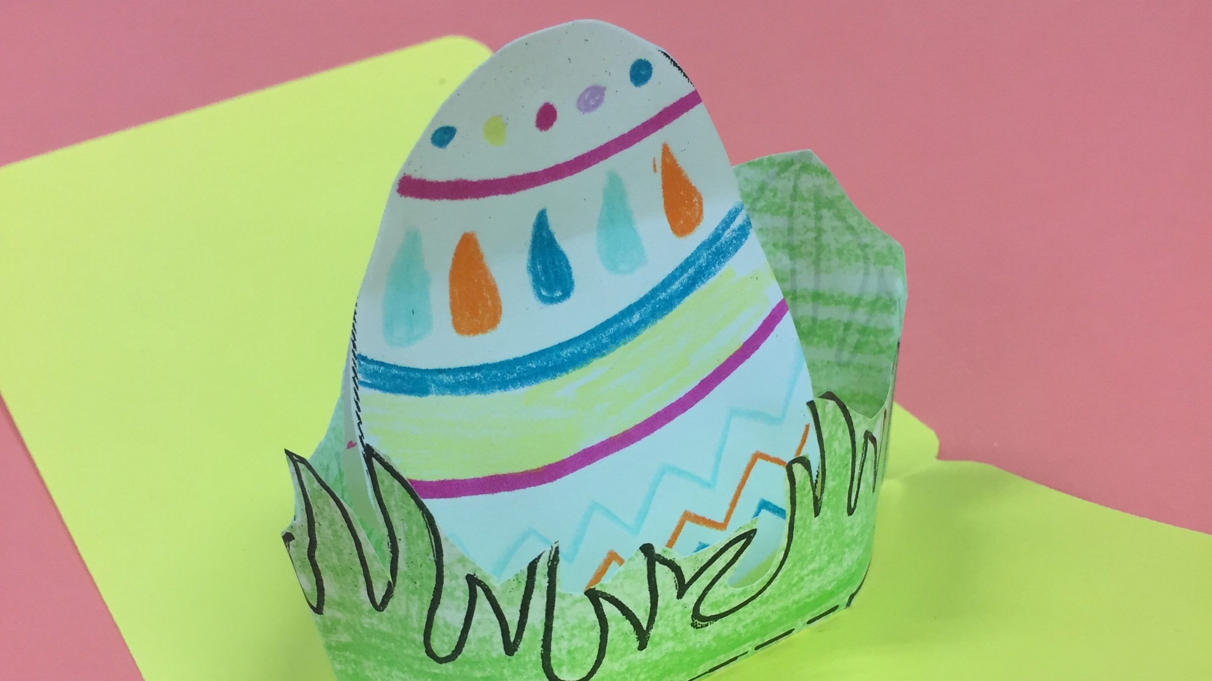 Pop-up Easter Egg Card IMG_8321