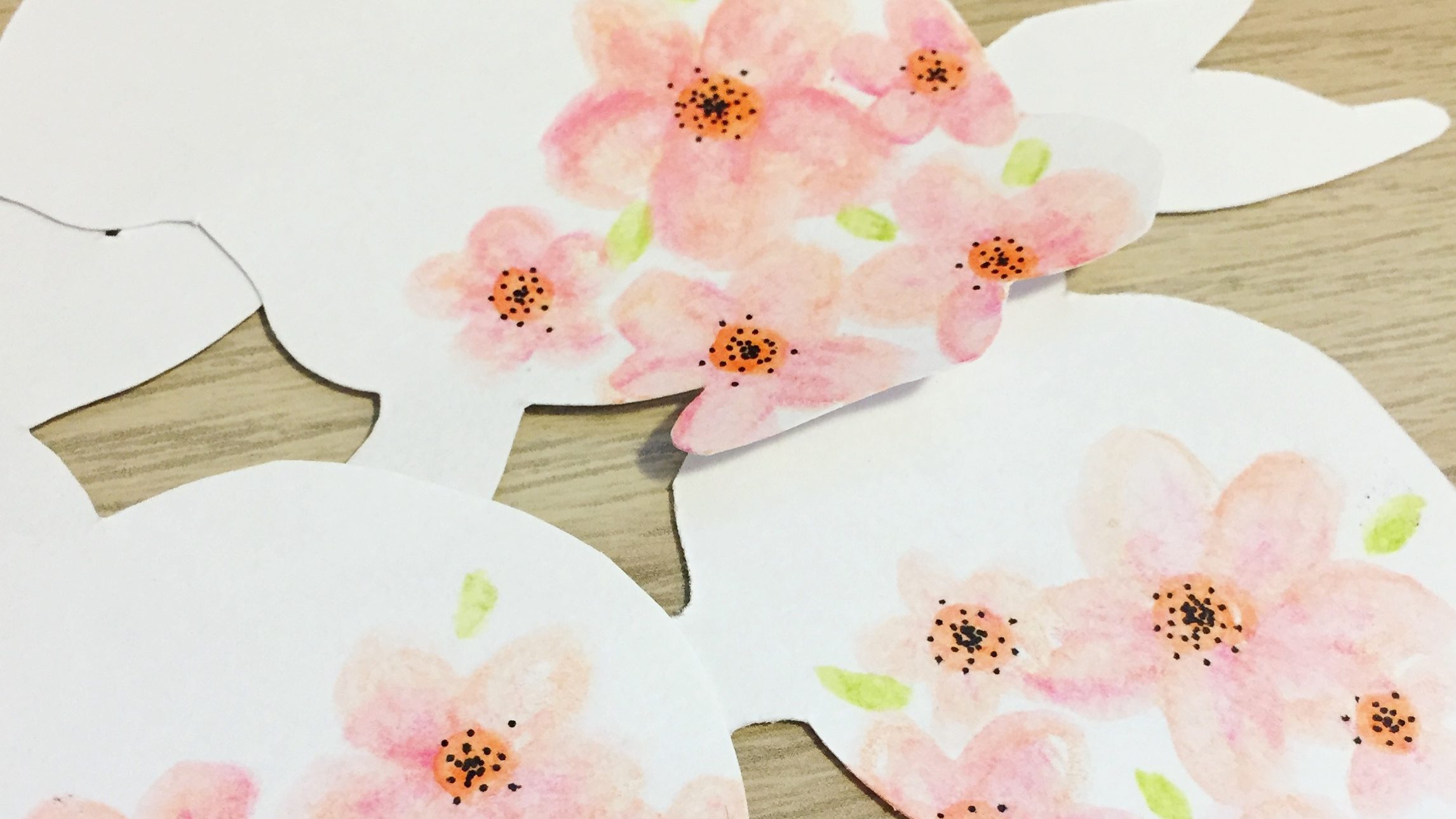 DIY Watercolour Easter Bunny Card IMG_8379