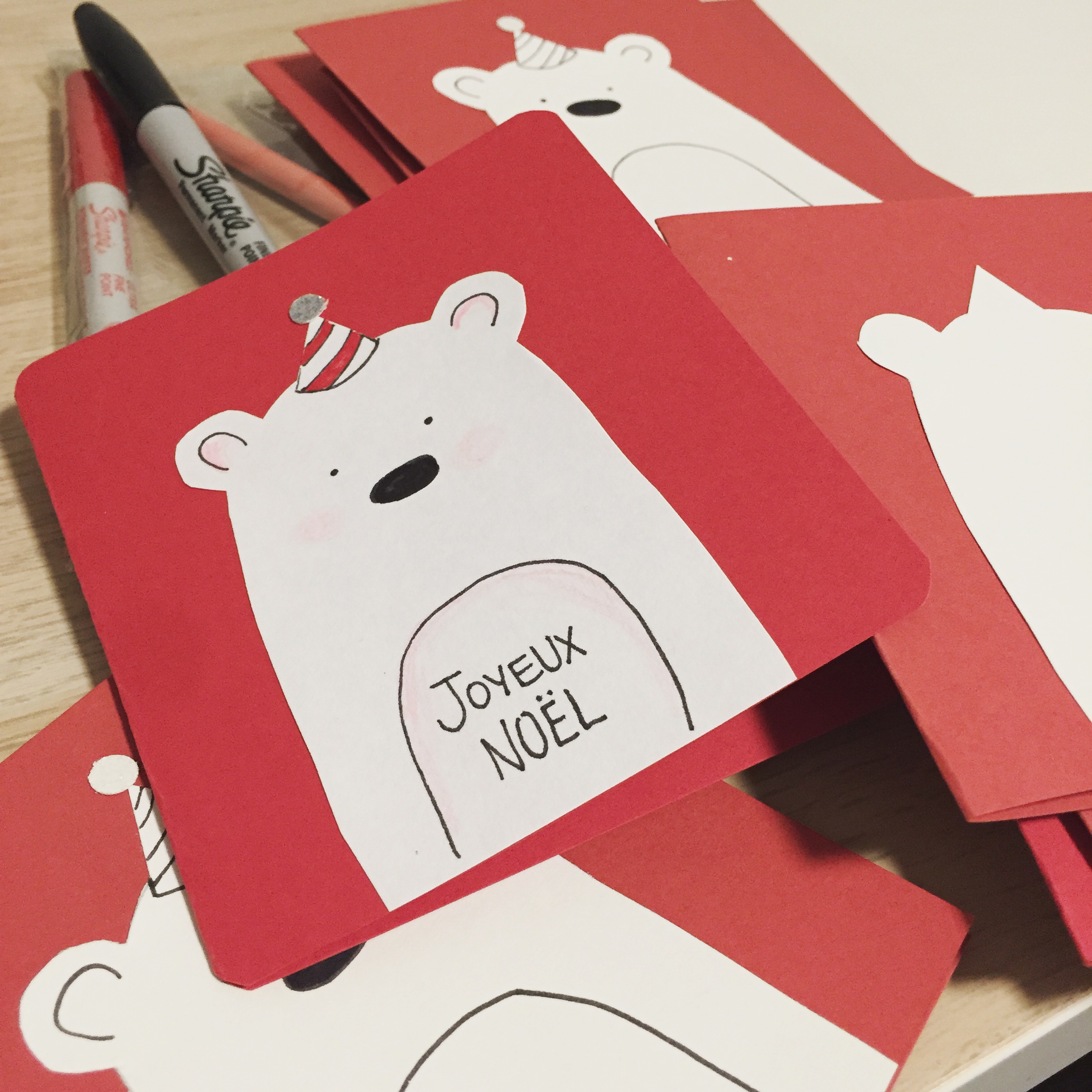 Xmas Polar Bear Cards IMG_0257