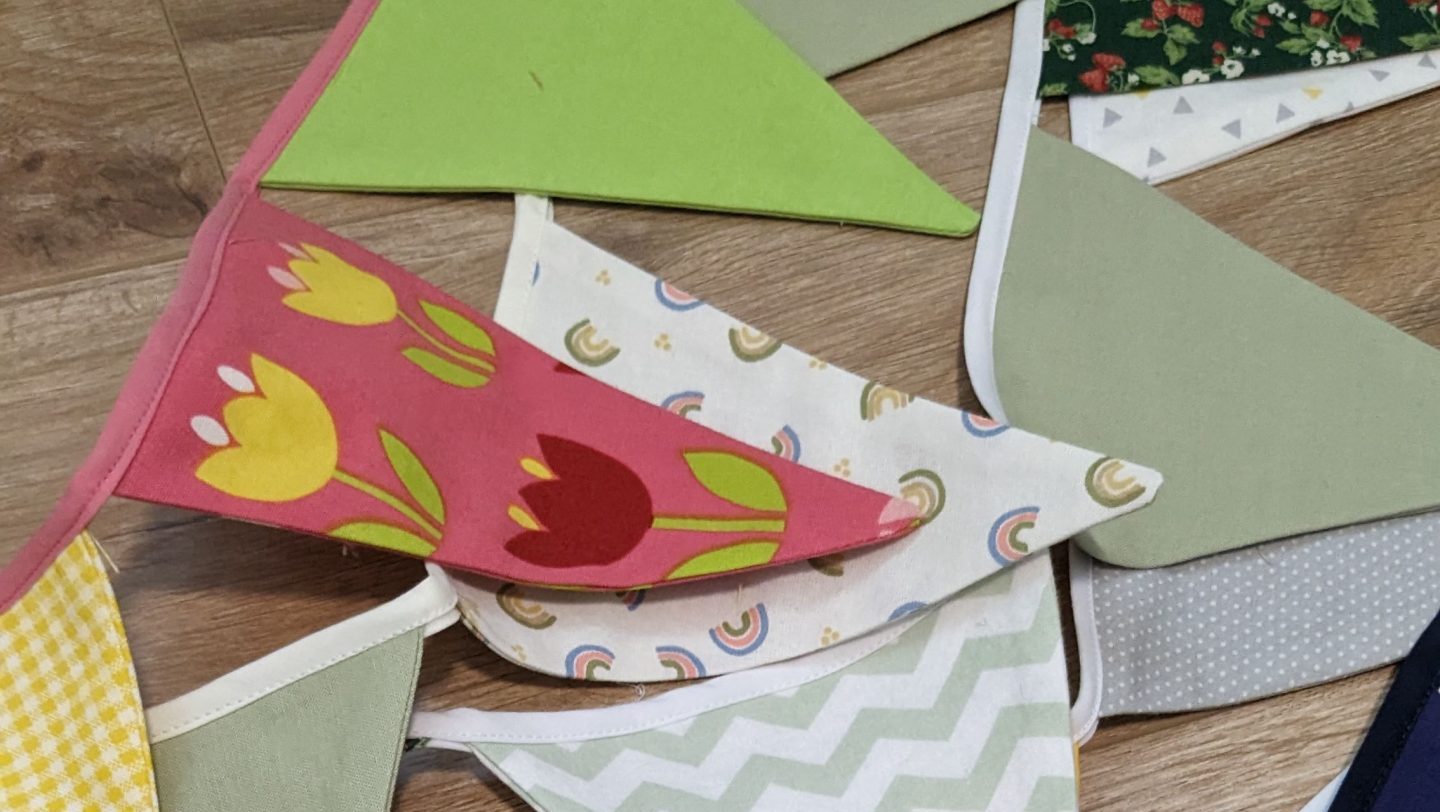 Fabric Pennant Banner! PXL_20230609_185946157