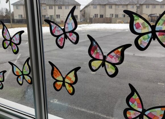Butterfly Sun Catcher papillon